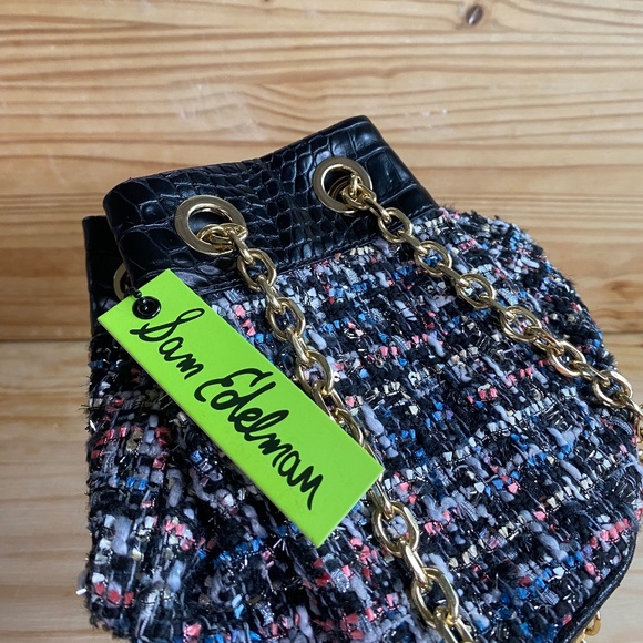 SAME EDELMAN Colorful Gold Chain Handbag - Picture 4 of 5